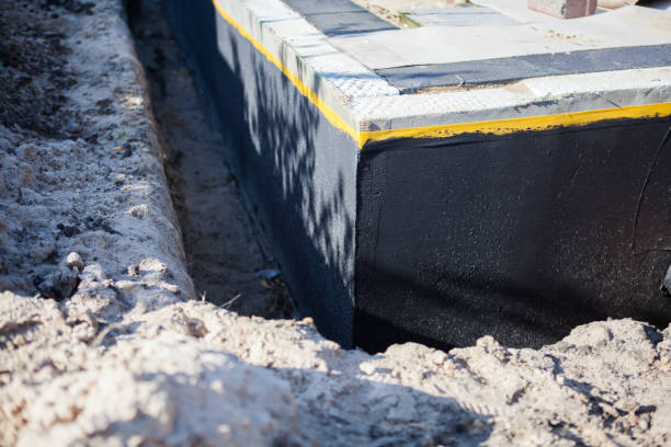 Residential Emergency Waterproofing installation at a La Plata, MD home by SJ Waterproofing Pros